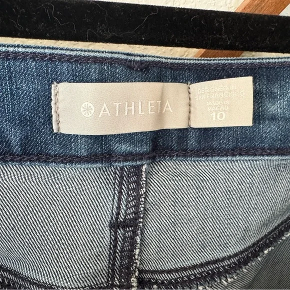 Athleta Sculptex Ultra Skinny Denim Mid-Rise Jeans - Picture 9 of 12